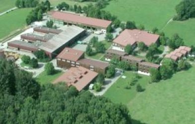 Das LAZBW Aulendorf aus der Luft gesehen